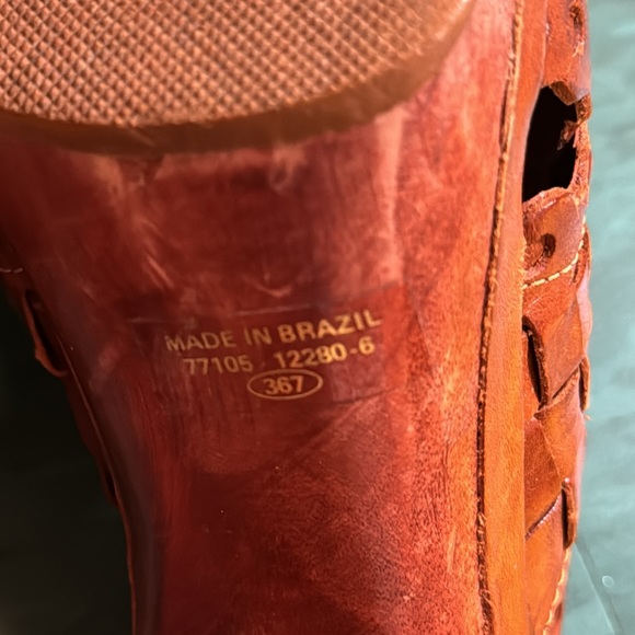 Vintage Late 70s Leather Platform Heals - Picture 6 of 6